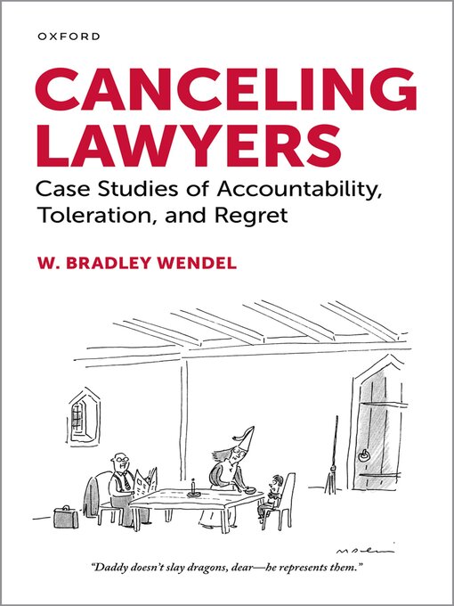 Title details for Canceling Lawyers by W. Bradley Wendel - Available